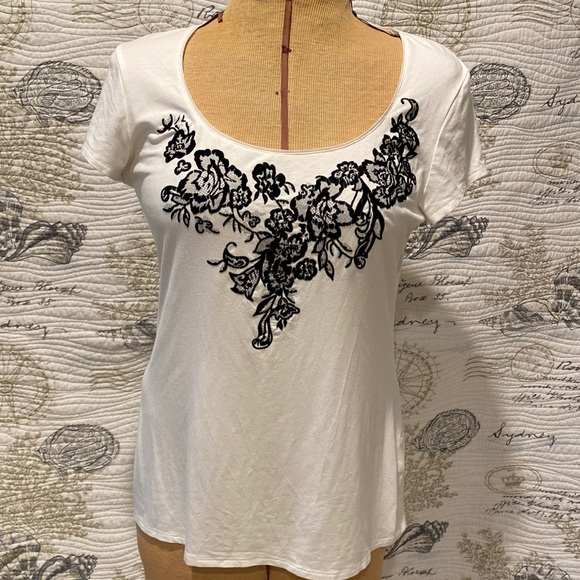 White House Black Market Tops - White House Black Market Tee Shirt